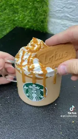 Starbucks coffee slime☕