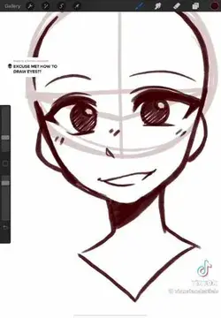 ° How to draw Anime Eyes on IbispaintX P/3 ° 
 🍀Follow=Save🍀