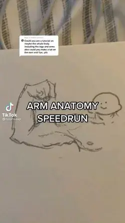 How to draw arms