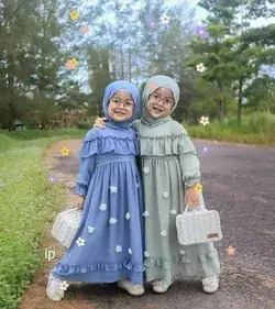 Cute hijabi babies