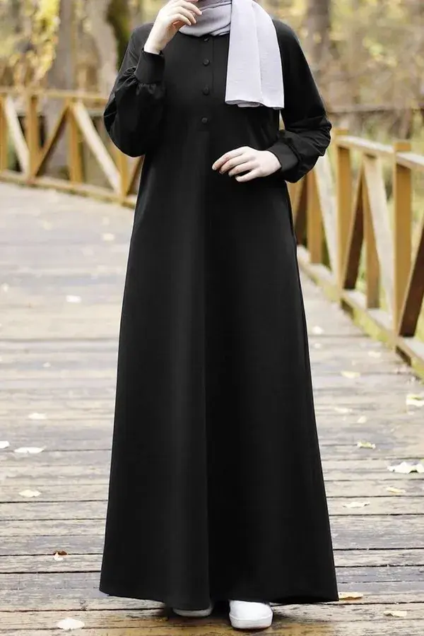 Decent Stylish Abaya in Black Color| Burqa Design| Arabic Abaya Design| Black Abaya| Latest| 2023