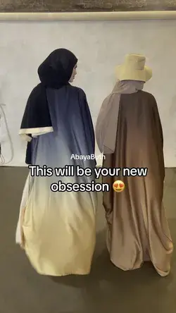 Your New Obsession- Ombre Abayas