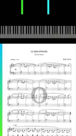 La Valse d'Amelie by Yann Tiersen (Piano Tutorial)