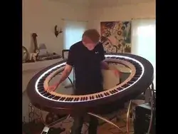 Circular Keyboard Piano