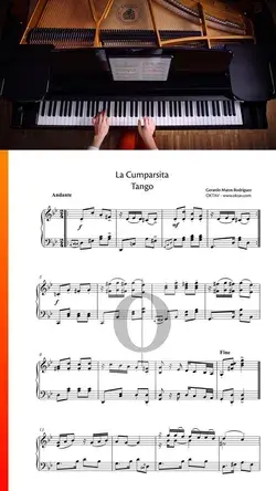 [Видео] «La Cumparsita Piano» | Ноты для фортепиано, Уроки музыки, Скрипичная музыка