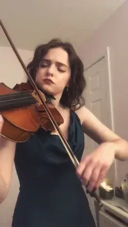 dark academia violin