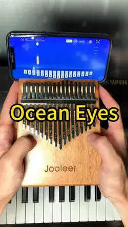 Ocean Eyes #kalimba #thumbpiano #Jooleer #Jooleermusic #kalimbacover