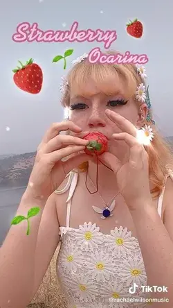 Strawberry ocarina