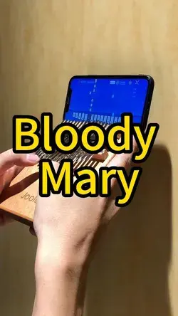 Bloody Mary #kalimba #thumbpiano #Jooleer #Jooleermusic #kalimbacover