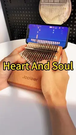 Heart And Soul  #kalimba #thumbpiano #Jooleer #Jooleermusic #kalimbacover