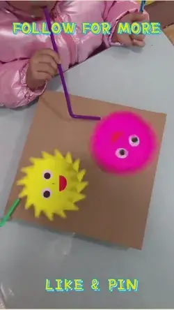 simple art and craft for 2 years old - cool art