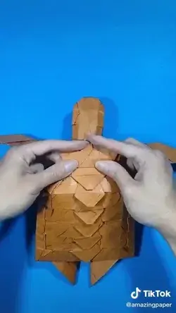 Creative video. Origami. Turtles. Difficulty. lovely.