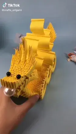  Origami video. Dragon boat. . .