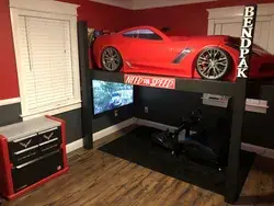 Race car bed