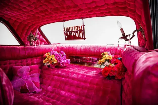 Luxury and Glamour in Pink Car Aesthetics"