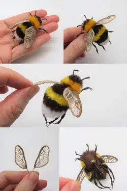 3D embroidery bumblebee PDF