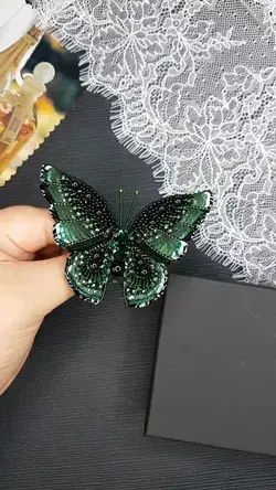 Butterfly brooch, брошь бабочка