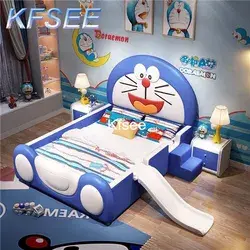 370usd Kfsee 1Pcs A Set Prodgf ins 120*190cm Children Bedroom Bed