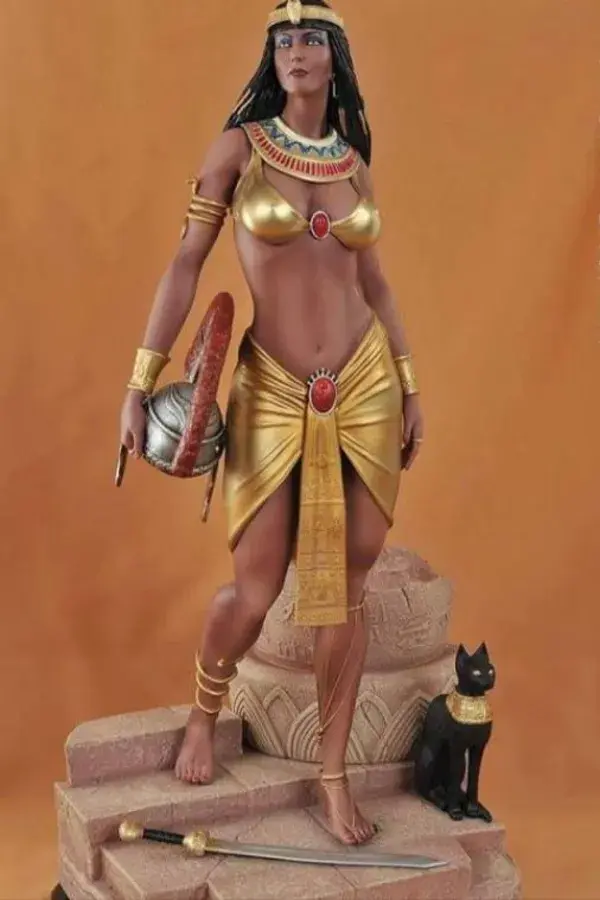 Antique Egypt Women Statue