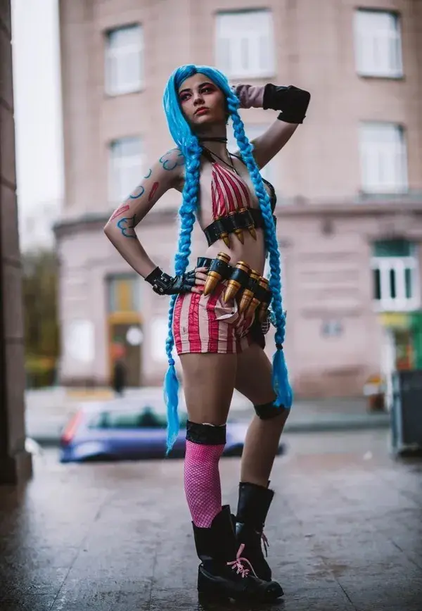 Arcane Jinx Cosplay Costume