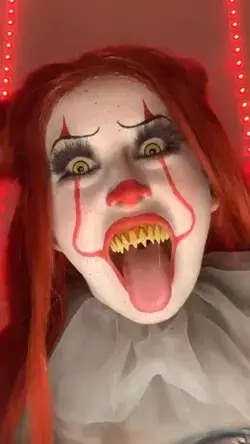 Pennywise makeup transformation🎈