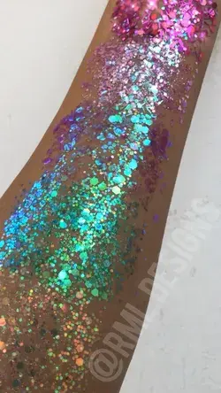 Fairy Fantasy Glitter Kit: rave makeup, festival glitter, body shimmer, sparkle, edc