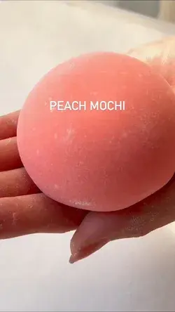 Peach Mochi.