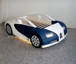 КРОВАТЬ-АВТО &quot;Bugatti Veyron. BDB&quot; с подсветкой, в коже в интернет-магазине Ярмарка Мастеров по цене 169000 ₽ – 4RESTRU | Мебель для детской, Новочерка