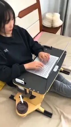 bed laptop table