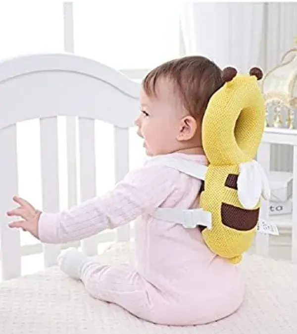 Child Head Protection Cushion, Adjustable Child Safety pad Baby Toddler Protection Head Cute bee (Brown) : Amazon.co.uk: Baby Products