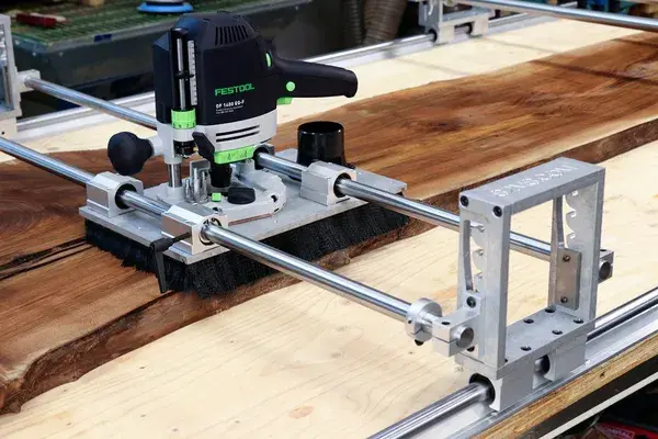 Slab Flattening Router Jig with Adjustable Height - Standard | Free Shipping*