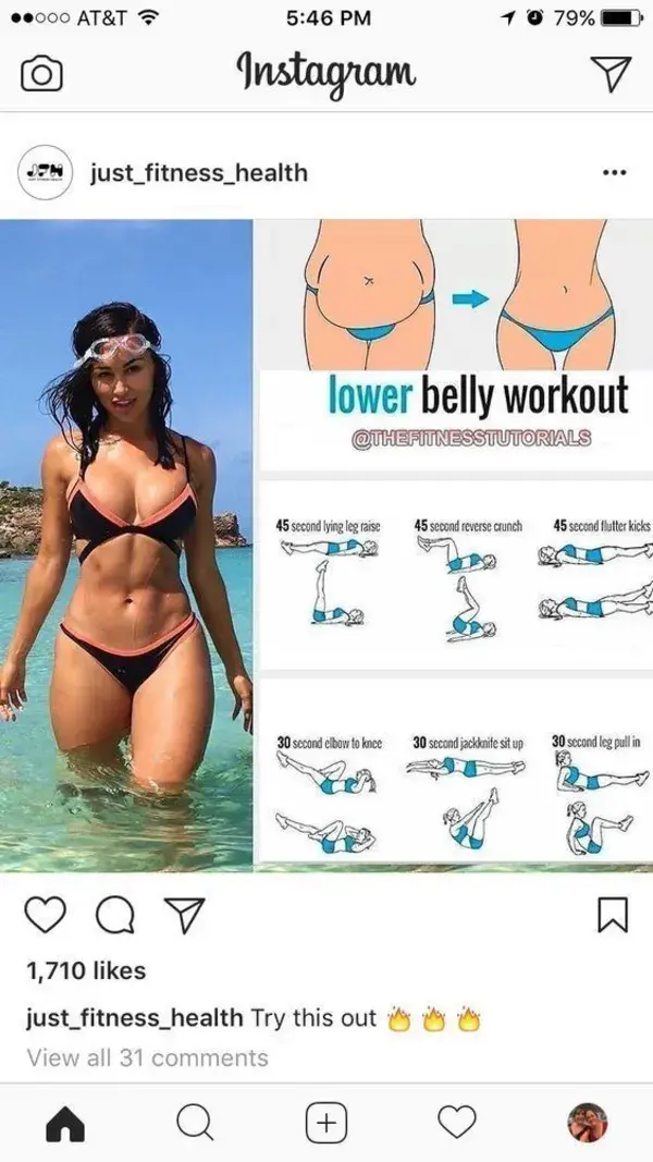 Lover belly workout 