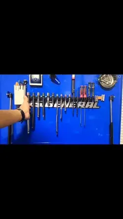 🧰Easily organize your Socket Extensions with the Olsa Tools 🧲 screwdriver organizer 🎥@kebuiltit