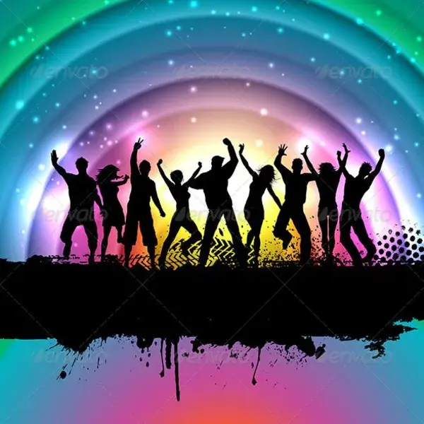 Party People Background, Vectors | GraphicRiver