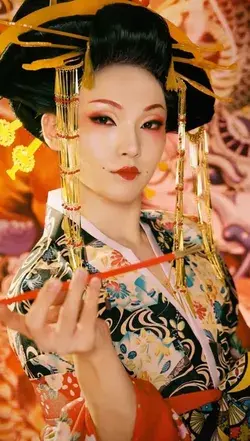 💖The Oiran(おいらん) Imitation Makeup💅