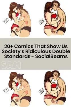 20+ Comics That Show Us Society's Ridiculous Double Standards - SocialBeams