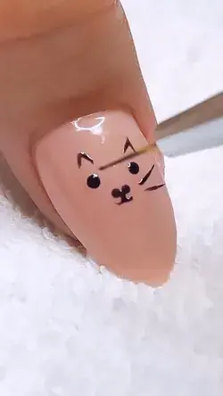 Cat nail design