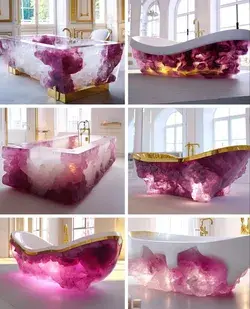 Magenta Bath Haven By Suzan Valois