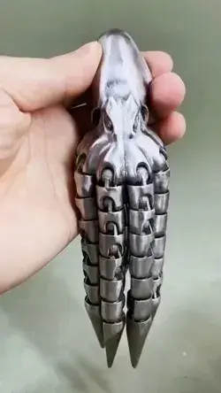 3D Printed Octopus.