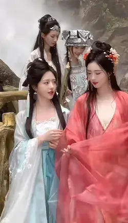 Hanfu Girls Ancient China Chinese Traditional Costume