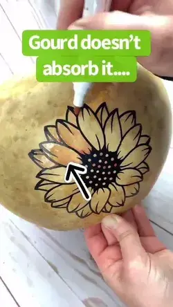 How to Wood Burn a Gourd with Your Scorch Marker