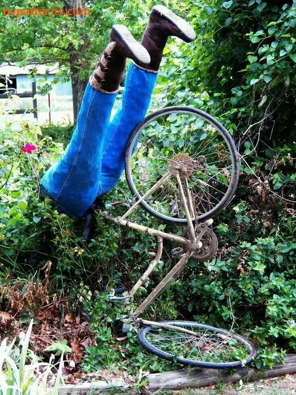 Home decoration -modern garden bicycle decoration ideas- free beginners