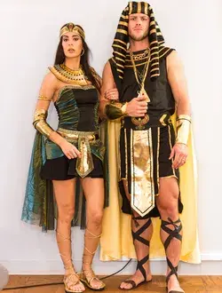 Egyptian Couples Halloween Costume inspiration. Linked!