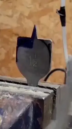 How to destroy a spade bit