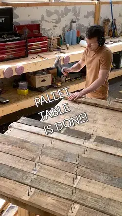 PALLET Table - WATCH ON YOUTUBE