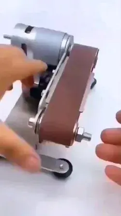 Knife Making and Woodworking - Electric Belt-Sander Polishing-Grinding Sharpener Kit