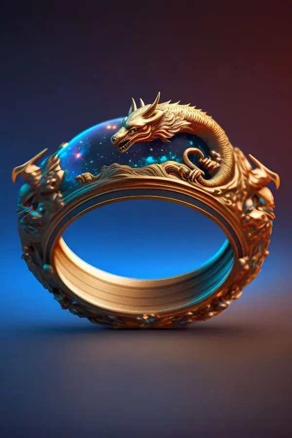 Dragon space ring