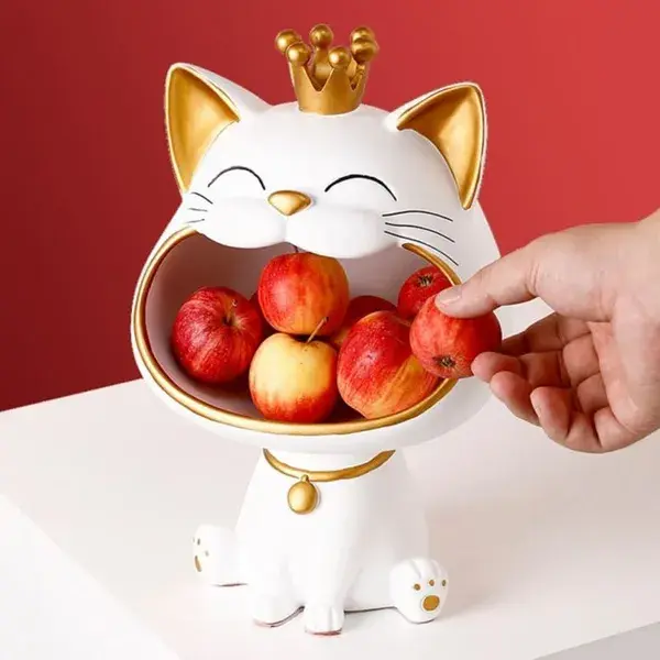 SUNDRYKAT™ resin cat figurine - Rose