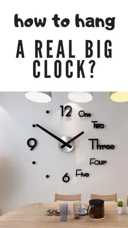 Diy Large Wall Clock