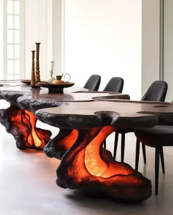 Dream Lava Dining Tables 🌋